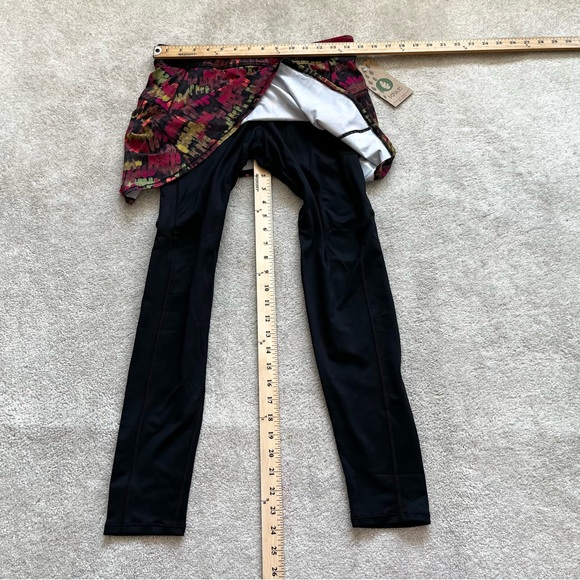 DONA JO NWT 2 IN 1 SKIRTED CAPRI SIZE MEDIUM UPF PICKLEBALL TENNIS ACTIVE - Picture 5 of 7